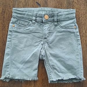 Denim cutoff shorts